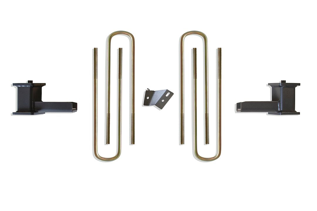 MaxTrac 903340 4-Inch Cast-Iron Leaf Spring Block Kit