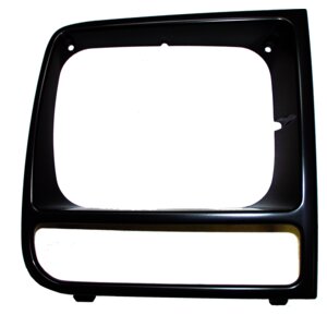 Crown Automotive 55055136 Right Black Headlight Bezel - image 3