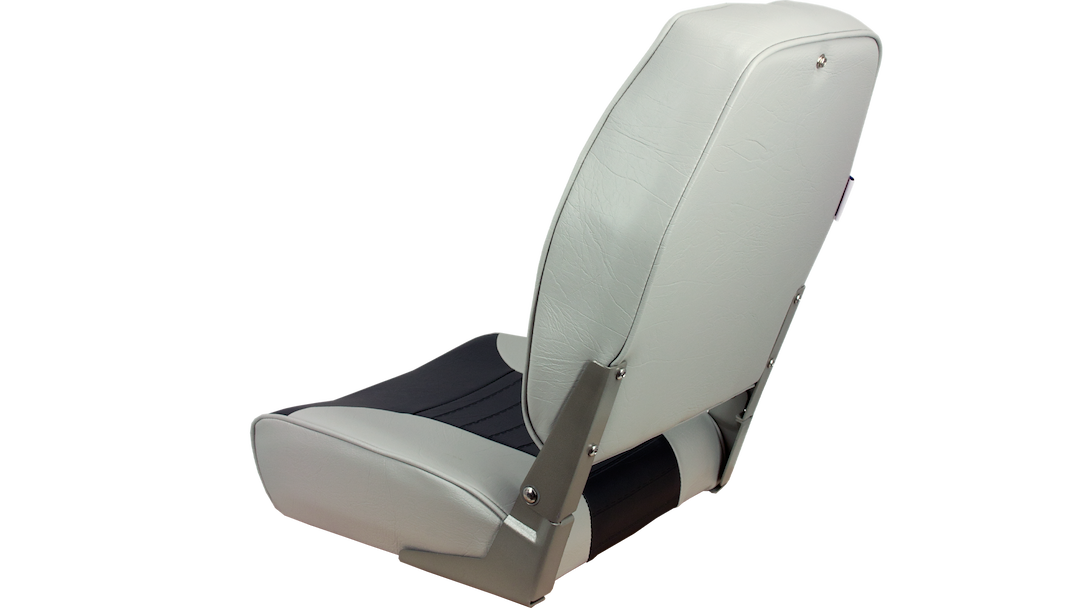 Springfield Marine 1040663 Gray/Charcoal High-Back Coach Seat