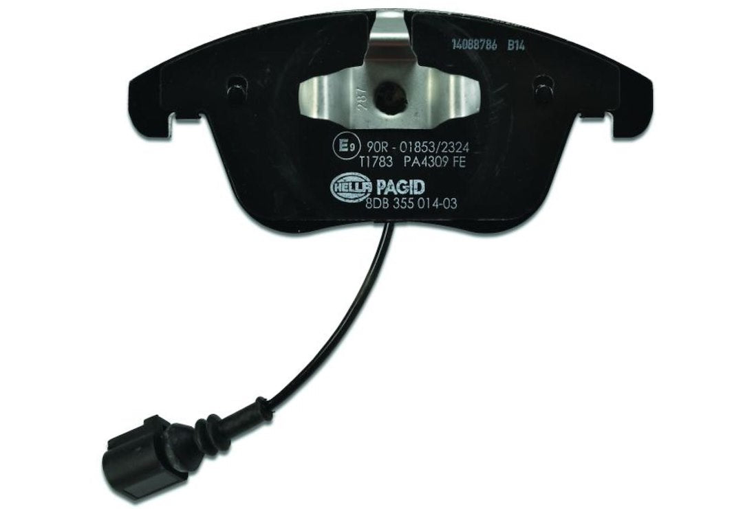 Hella Pagid 355014031 Low-Metallic Disc Brake Pad Set