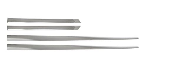 Coast To Coast SM601 Chrome Side Molding, 22/39-Inch - image 1