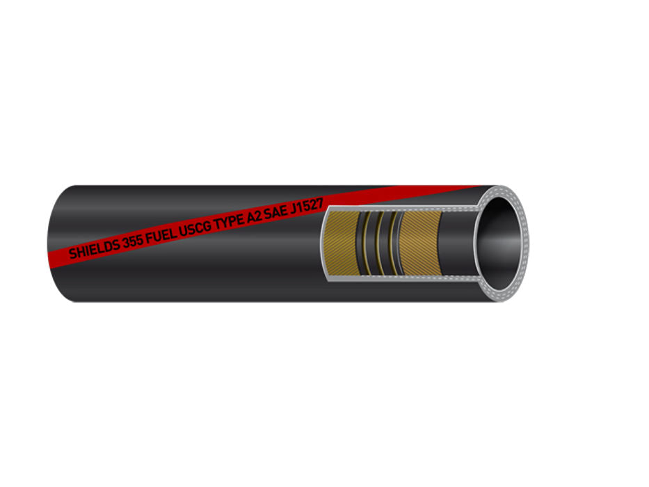 Shields 16-355-1124 Fuel Line - image 2
