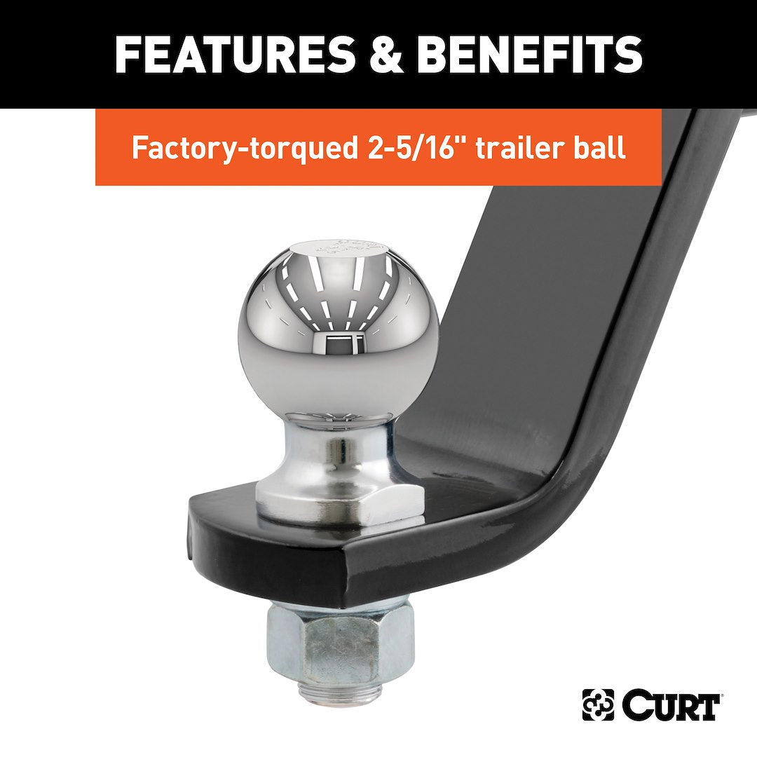 Curt 45065 Trailer Hitch Ball Mount - image 5