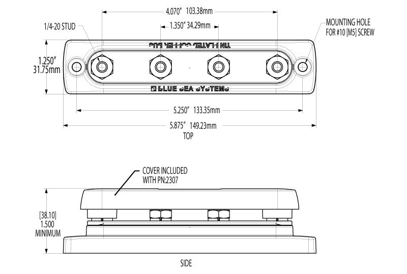 Blue Sea 2303-Bss Busbar - image 2