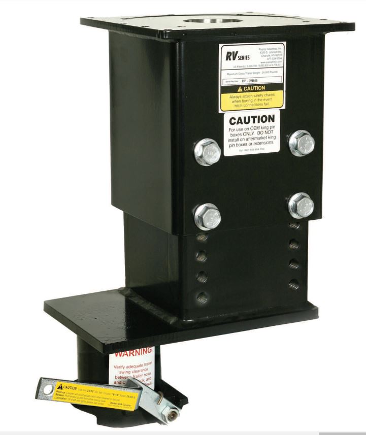 Popup By Youngs Rv3 Fifth Wheel Trailer Hitch Conversion Kit - image 2