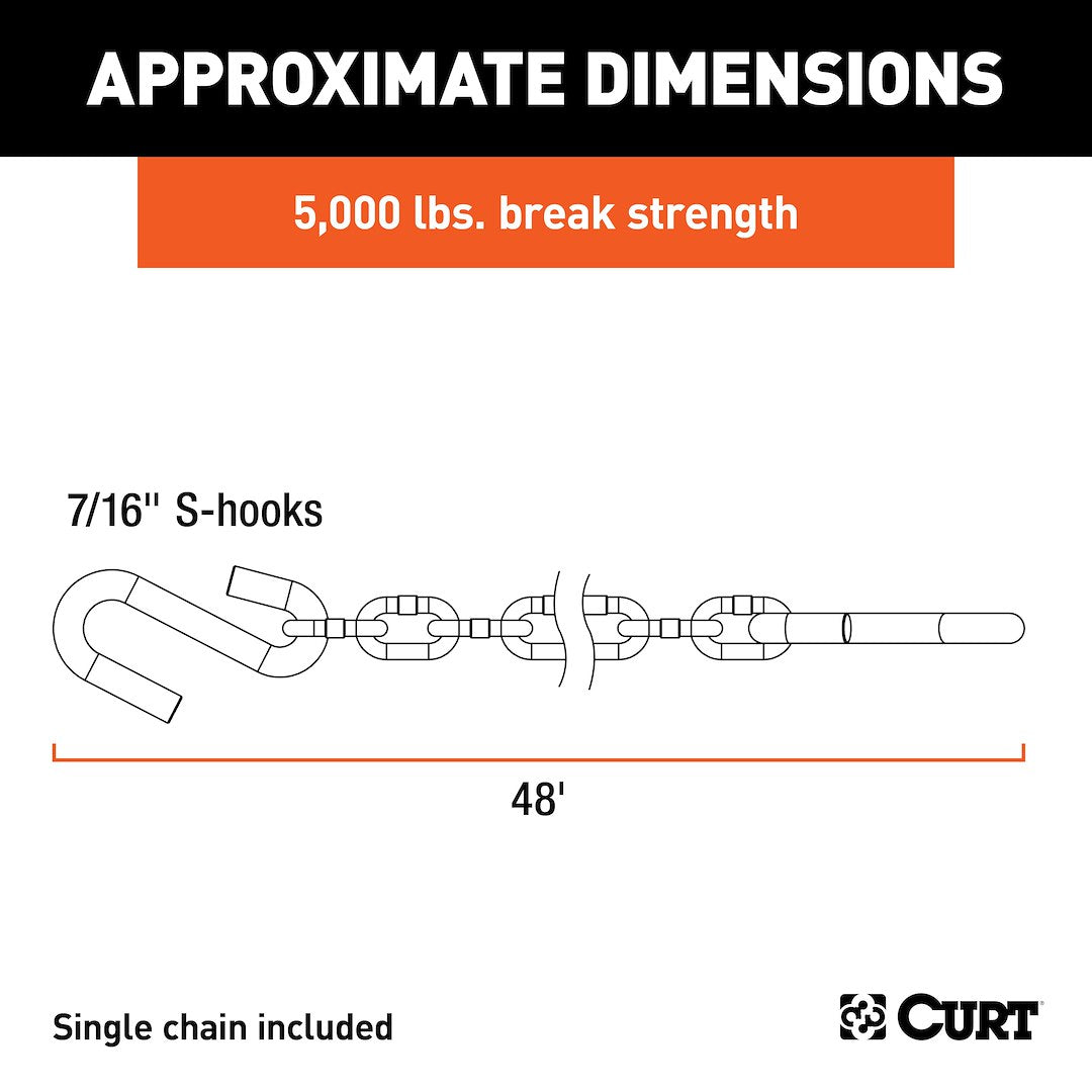 Curt 80030 Trailer Safety Chain - image 6