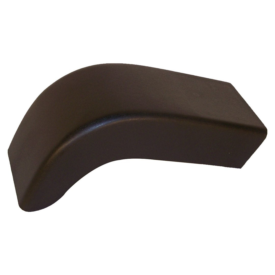Crown Automotive 52040027 Matte Black Front Bumper End Cap - image 1
