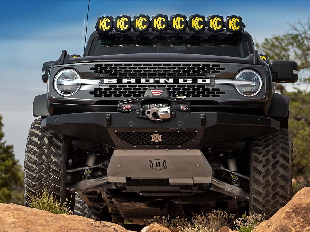 Icon Vehicle Dynamics 48601 2.5 Front Stud Coilover Shock
