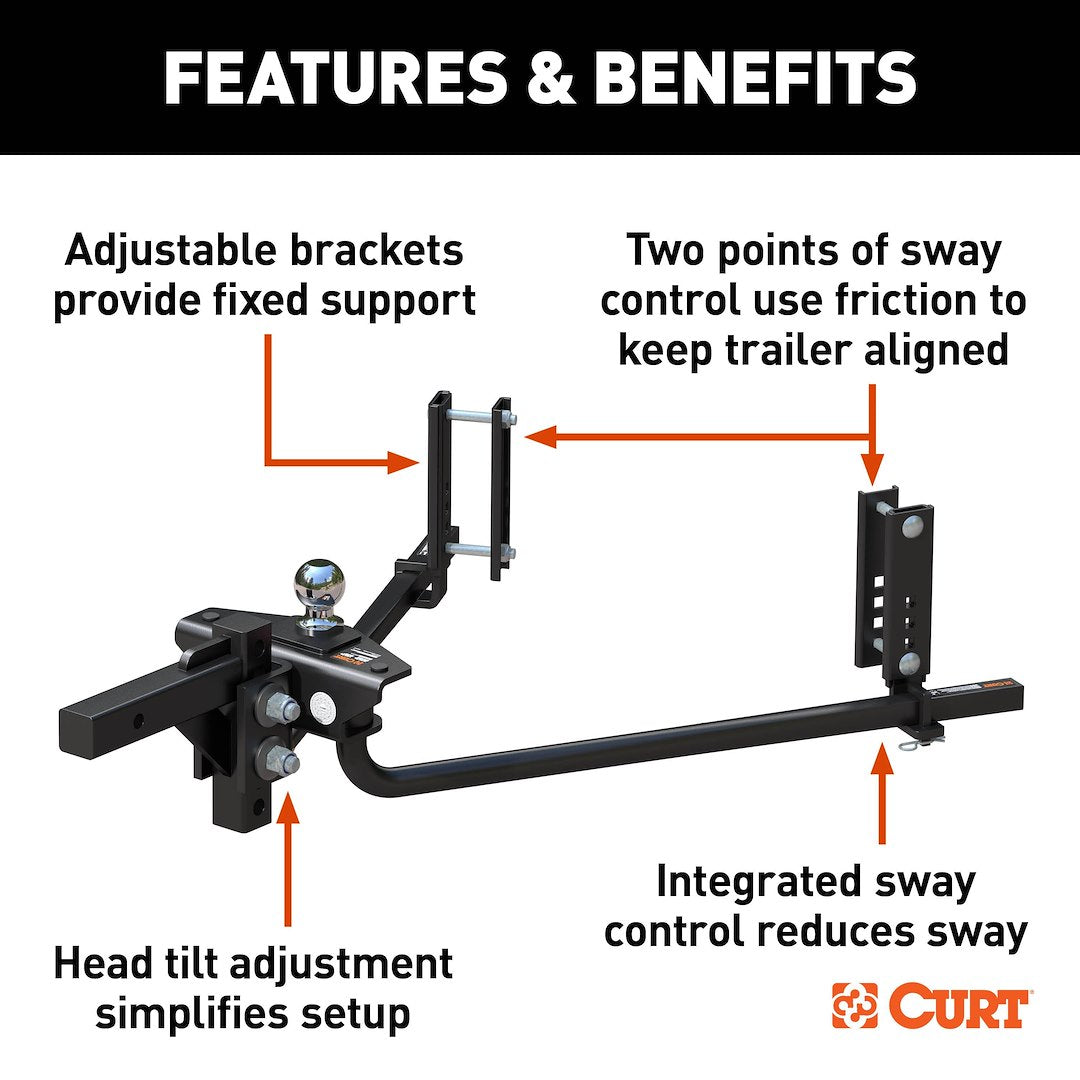 Curt 17599 Weight Distribution Hitch - image 3