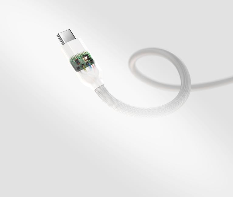 NOCO XC3W Cable USB-C de 10 pies y 240 W, blanco