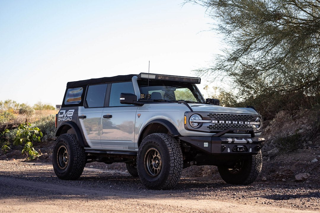 DV8 Offroad LBBR-01 Straight LED Light-Bar Mount Kit