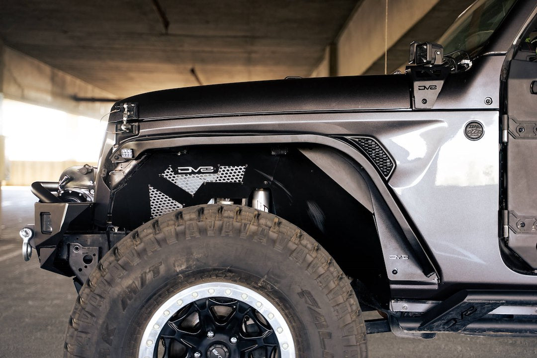 DV8 Offroad FDJL-07 Slim Wrangler JL Fender Flares