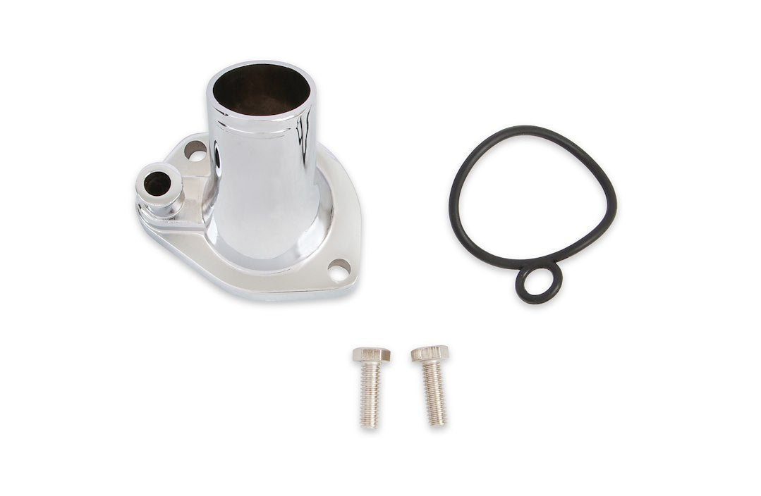 Mr. Gasket 2662 Chrome Ford O-Ring Thermostat Housing