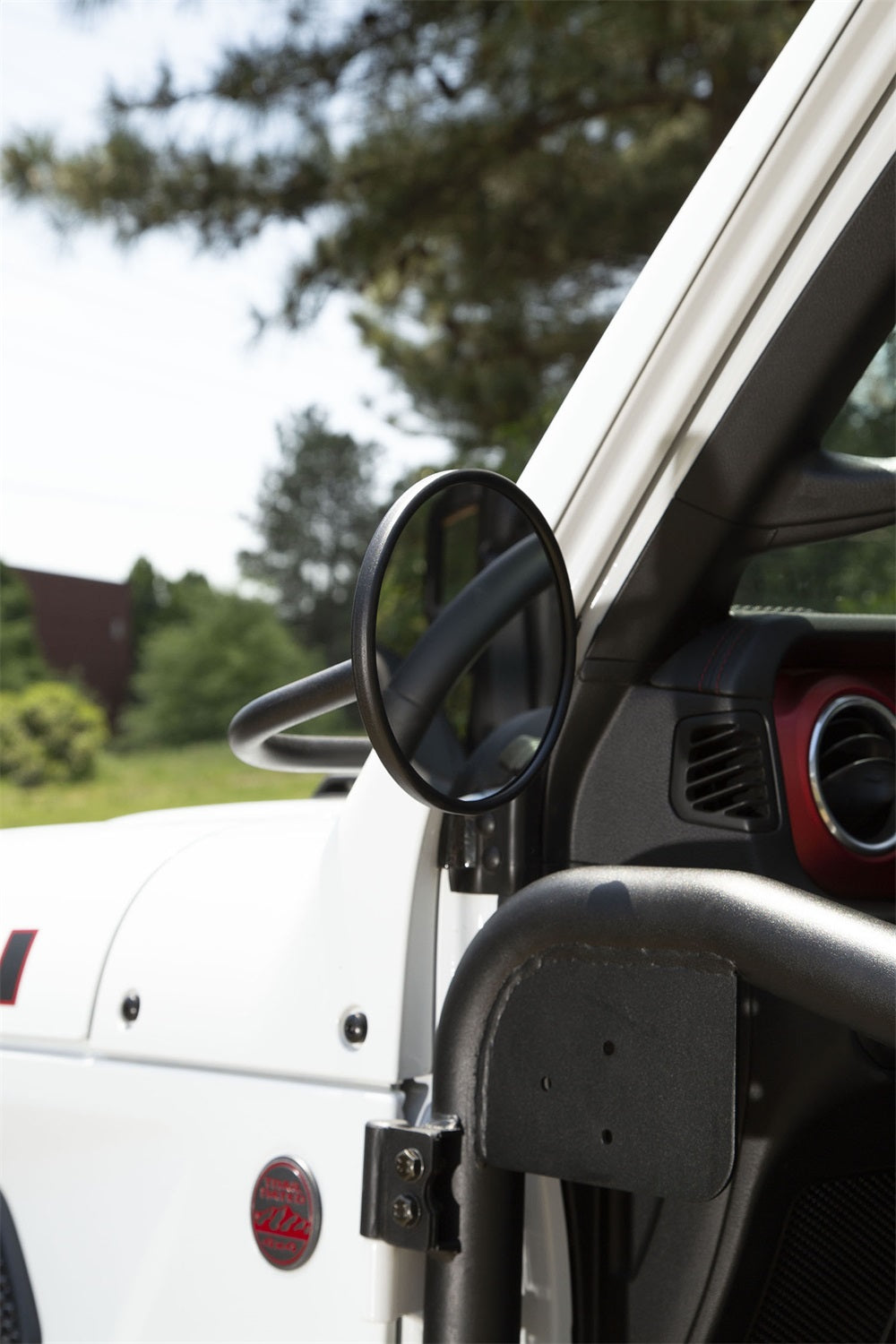 Rugged Ridge 11025.25 Round Trail Mirror Kit for JL