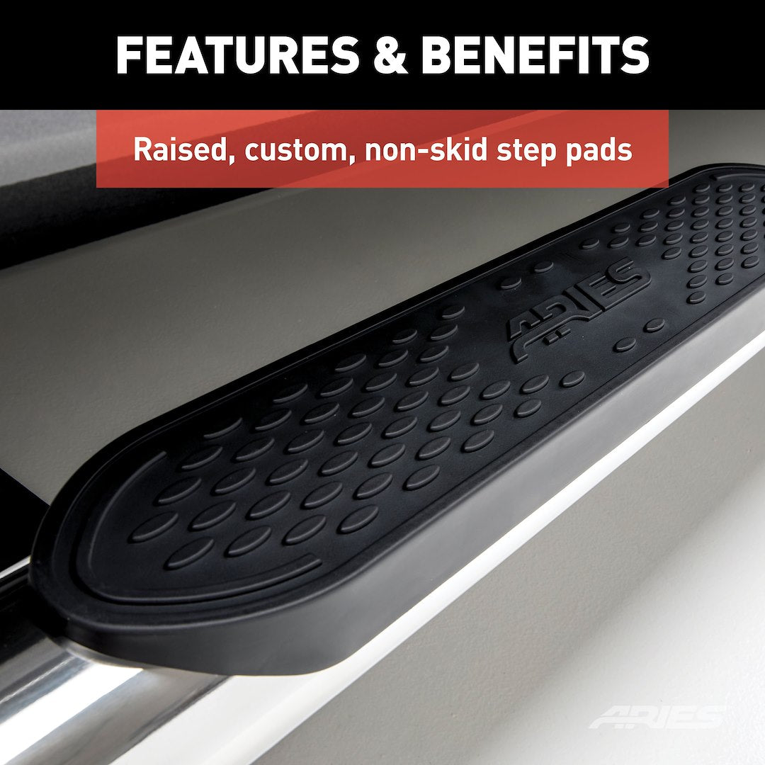 Aries With Surface Steps Oval Nerf Bar S225041-2 - image 8