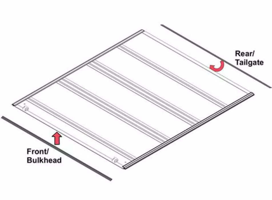 Bak Industries Parts-326a0002 Tonneau Cover Rail Seal - image 1