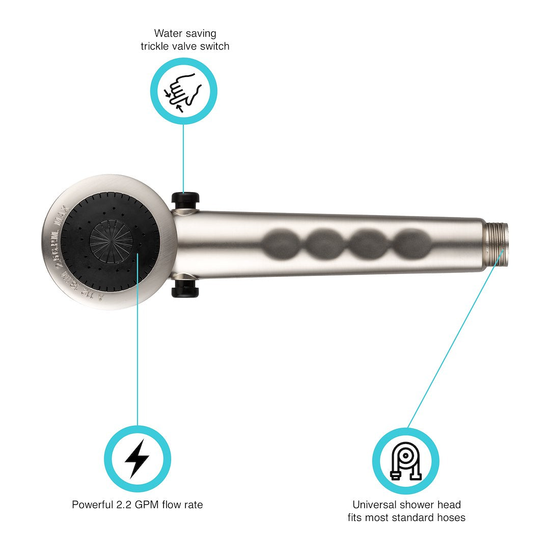 Dura Faucet Df-Sa135-Sn Shower Head - image 2