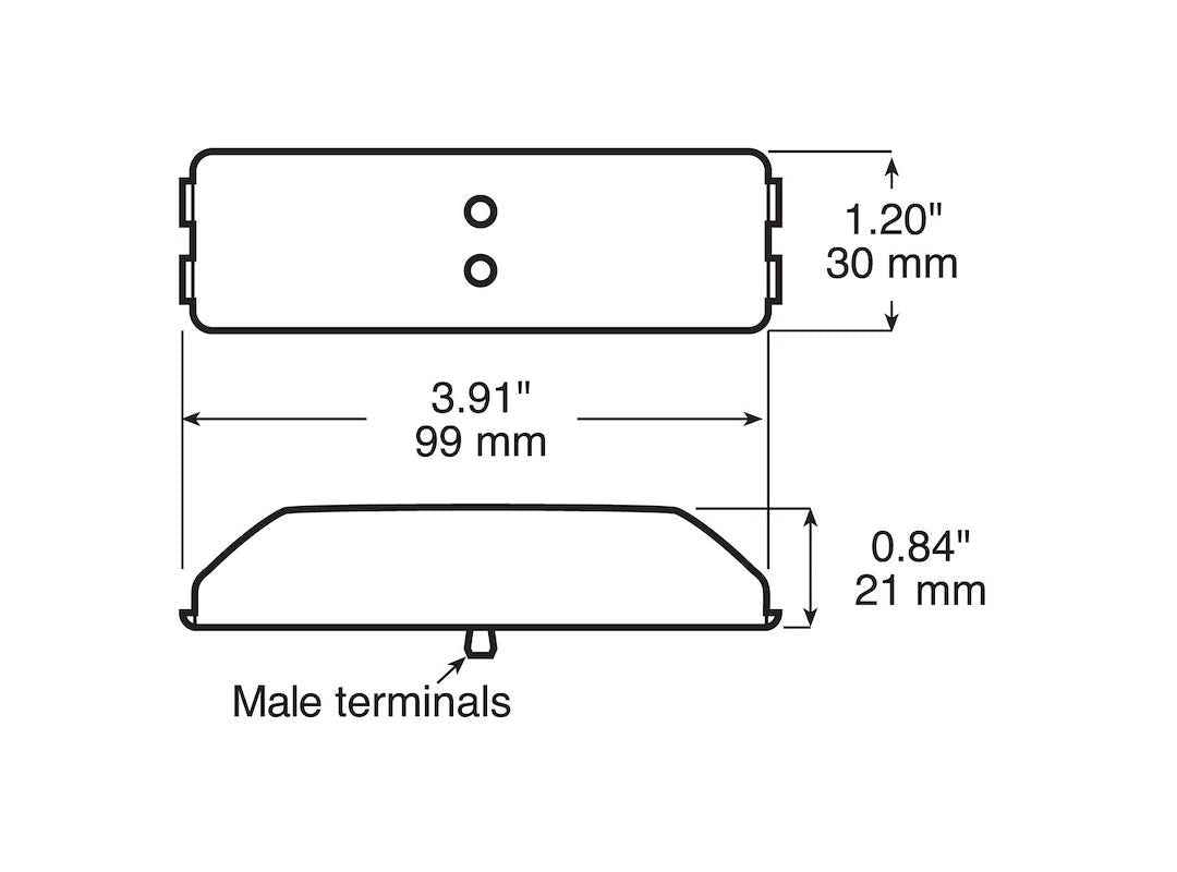 Peterson Mfg. Not Applicable Incandescent Clearance Light V154A