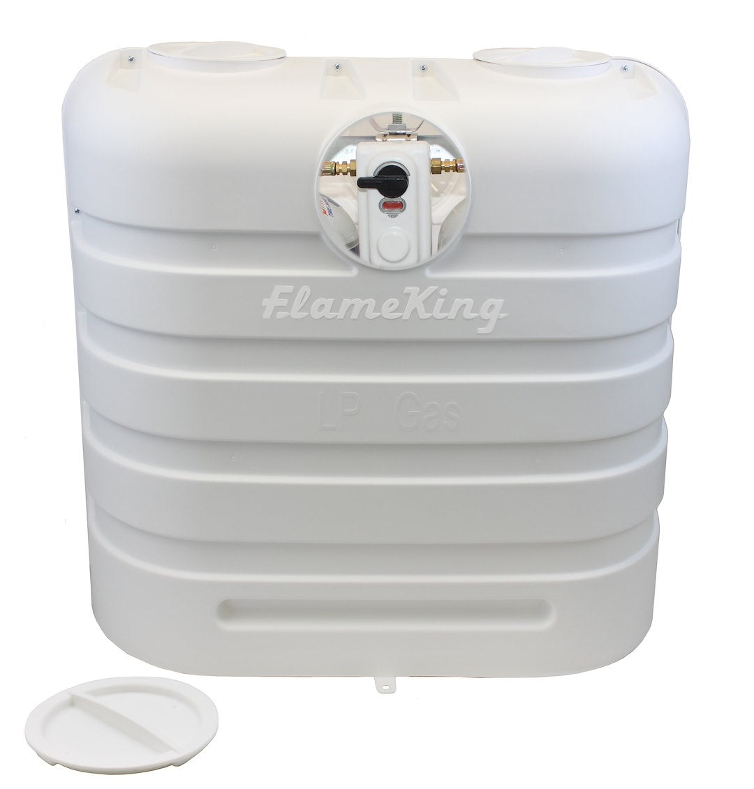 Flame King Ysn-Pcc-Rv30-Wht Propane Tank Cover - image 4
