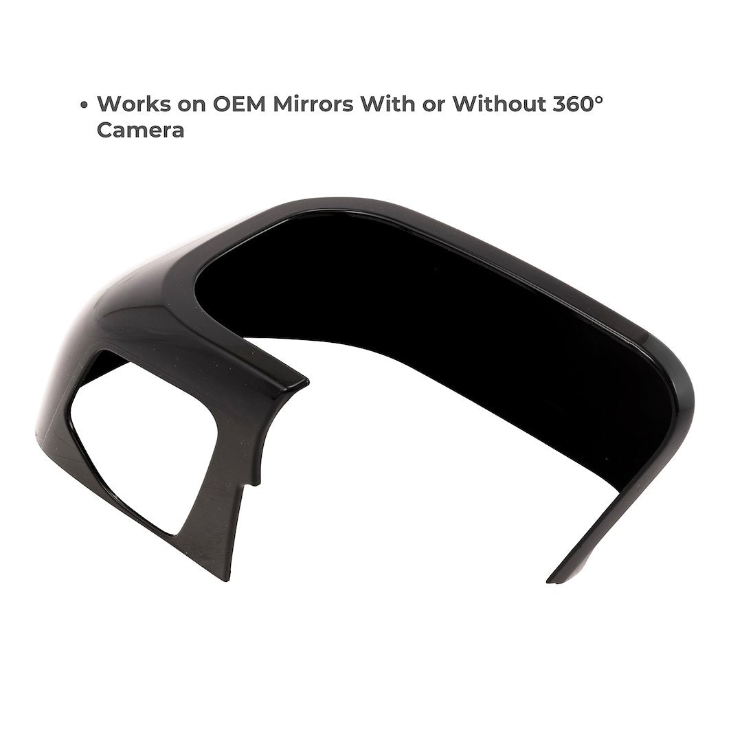 Coast To Coast MC67560BLK Gloss Black Full Mirror Cover Pair - image 2