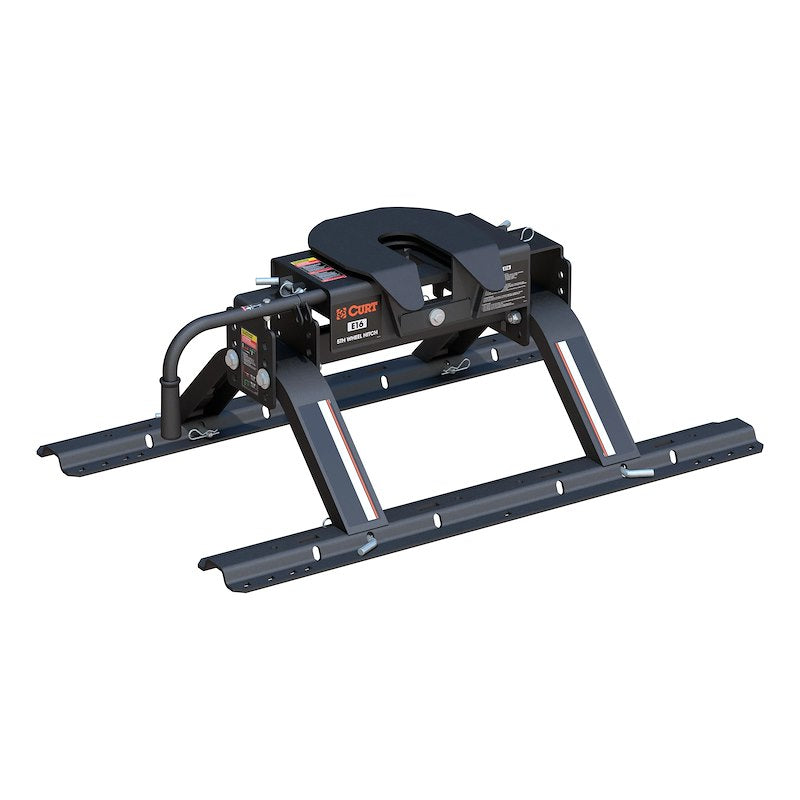 CURT 16116 E16 16K Fifth Wheel Hitch with Legs & Base Rails