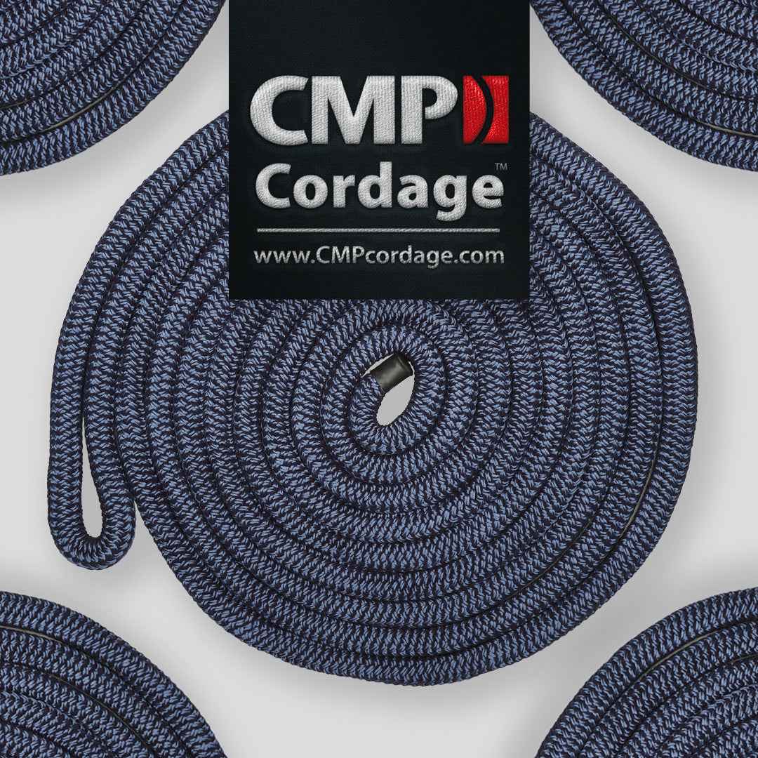 Martyr Anodes CDL5825NY Navy 5/8-Inch x 25-Foot Dock Line