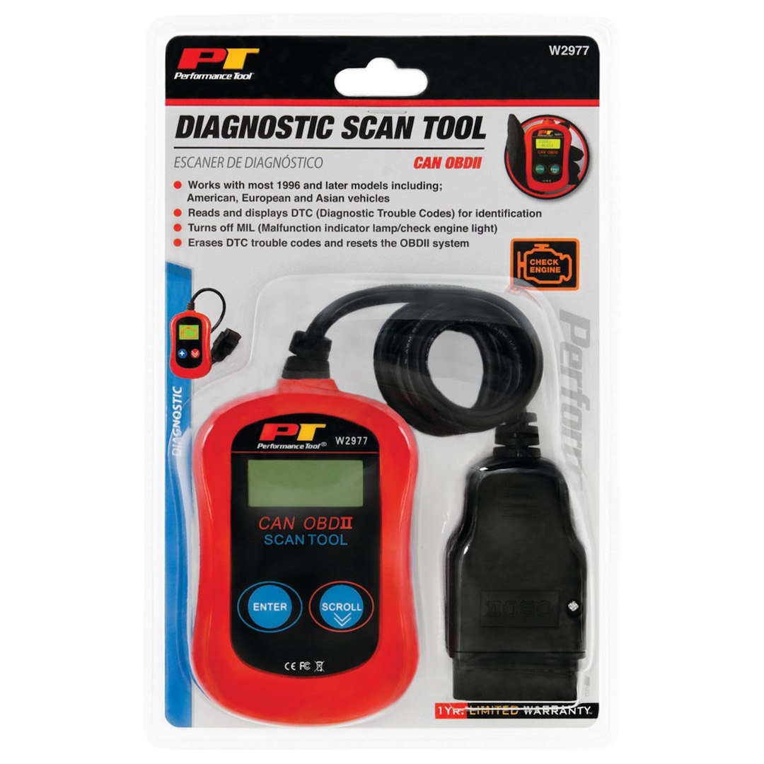 PERFORM TOOL Performance Tool Diagnostic Scan Tool (W2977)