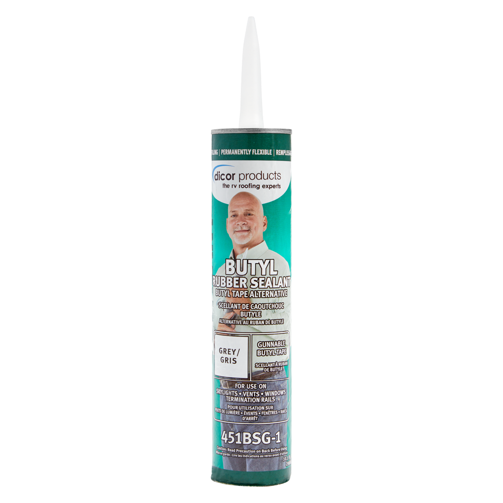 Dicor Corp. 10.1 Ounce Gray Paste Caulk Sealant (451BSG1)