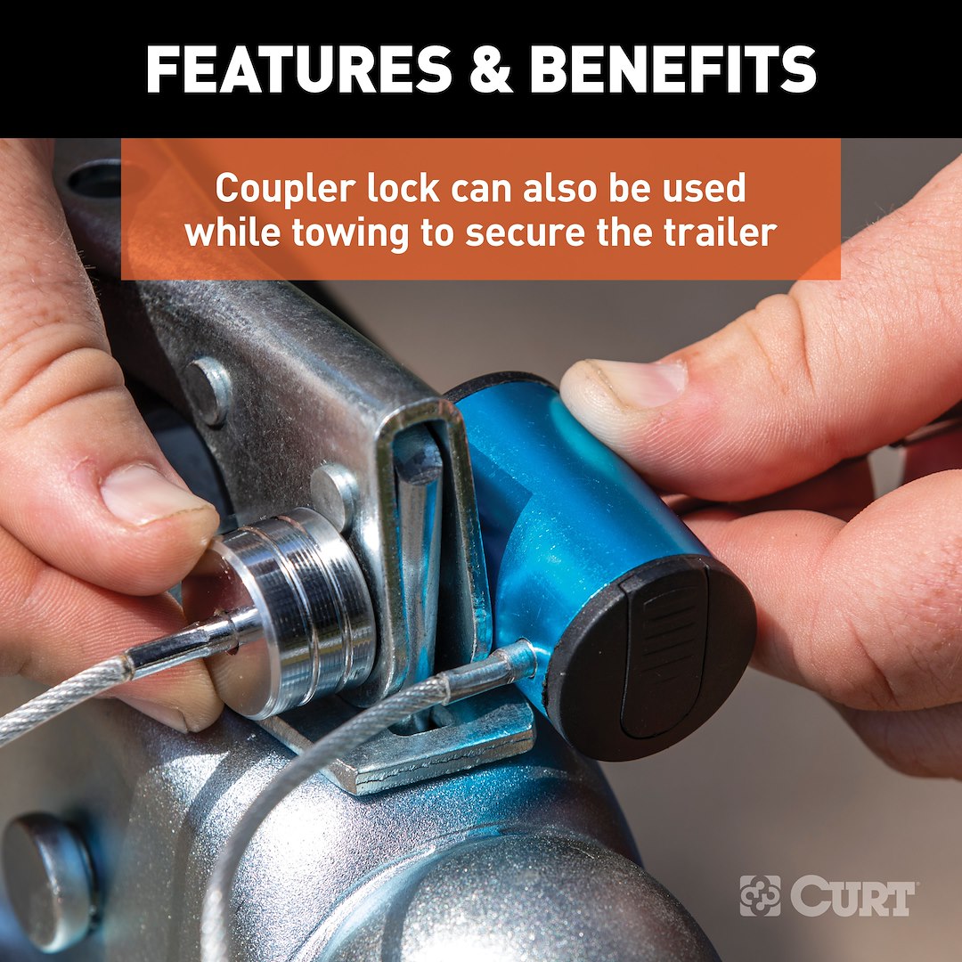 Curt 23082 Trailer Coupler Lock - image 7