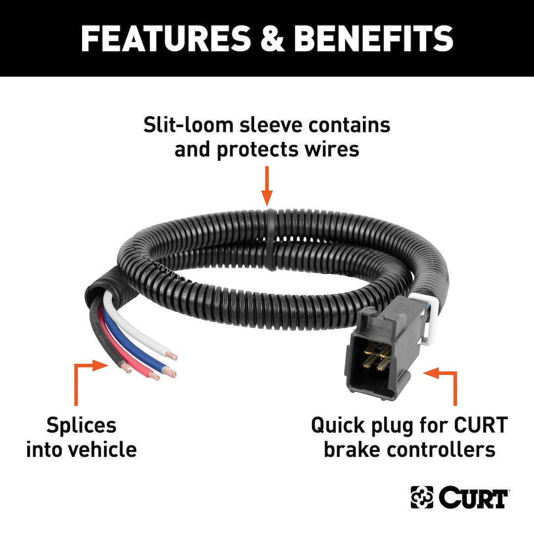 Curt 51531 Trailer Brake Control Wiring Harness - image 2