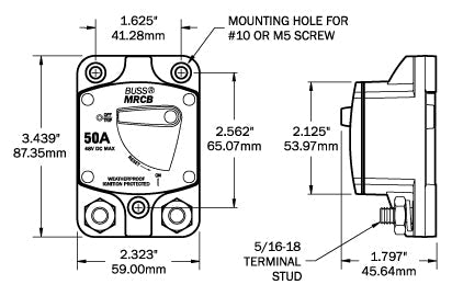 Blue Sea 7148-Bss Circuit Breaker - image 2