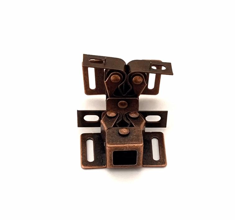 JR Products Keeping RV Cabinet Doors Closed Brass Double (70235)