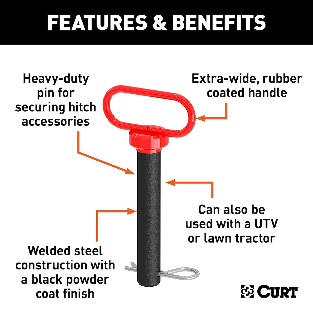 Curt 45803 Trailer Hitch Pin Clip - image 3