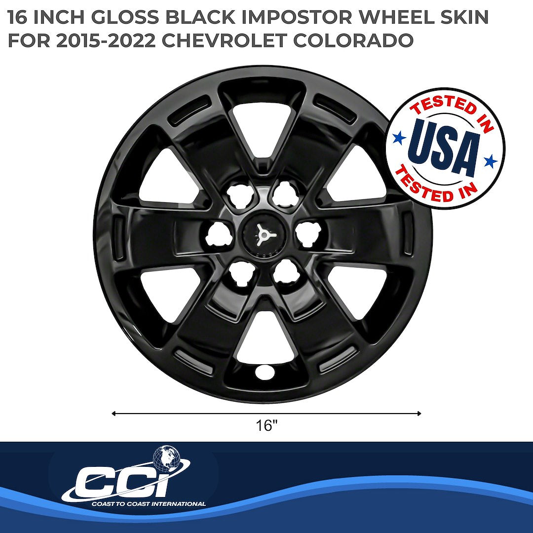 Coast To Coast IMP444BLK Black Colorado Impostor Wheel Skins - image 3