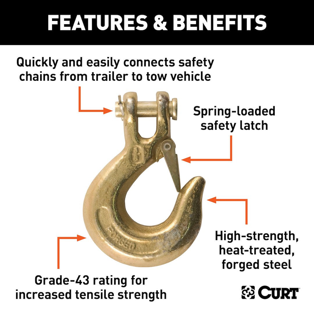 CURT Trailer Safety Chain Hook (81560)