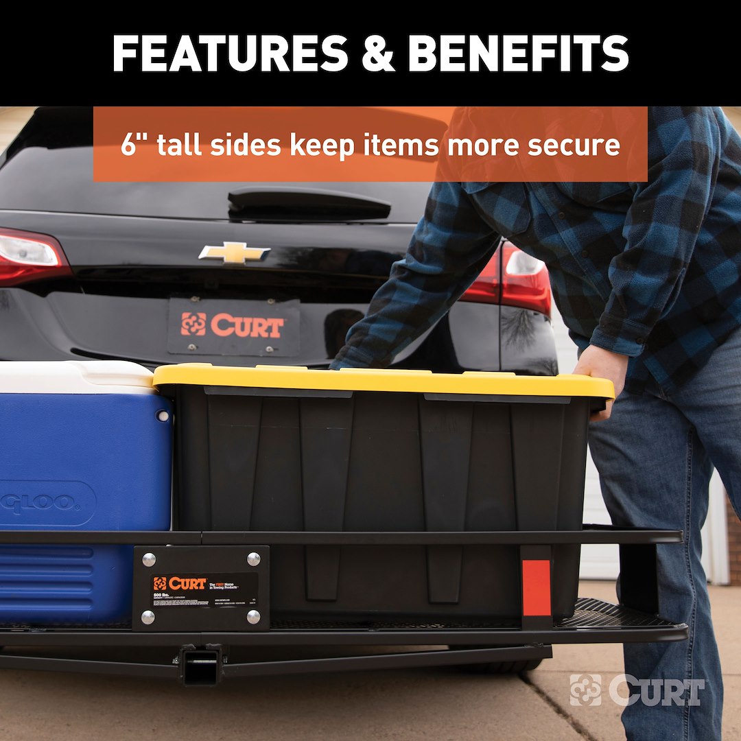 Curt 18151 Trailer Hitch Cargo Carrier - image 4