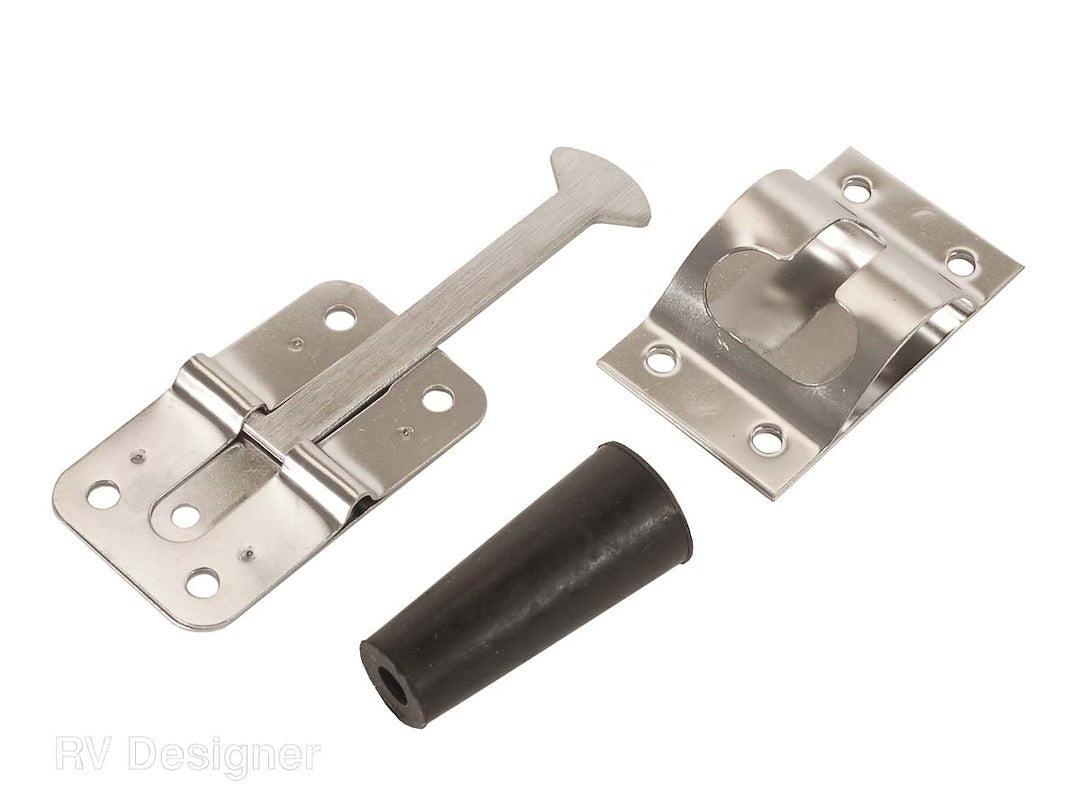 RV Designer Door Catch (E225) – Length: 4 Inch