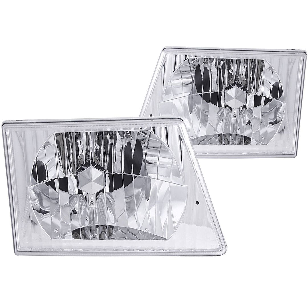 ANZO USA Crystal Clear Reflector Beam Halogen Sealed Beam Headlight Assembly 111026 - image 1