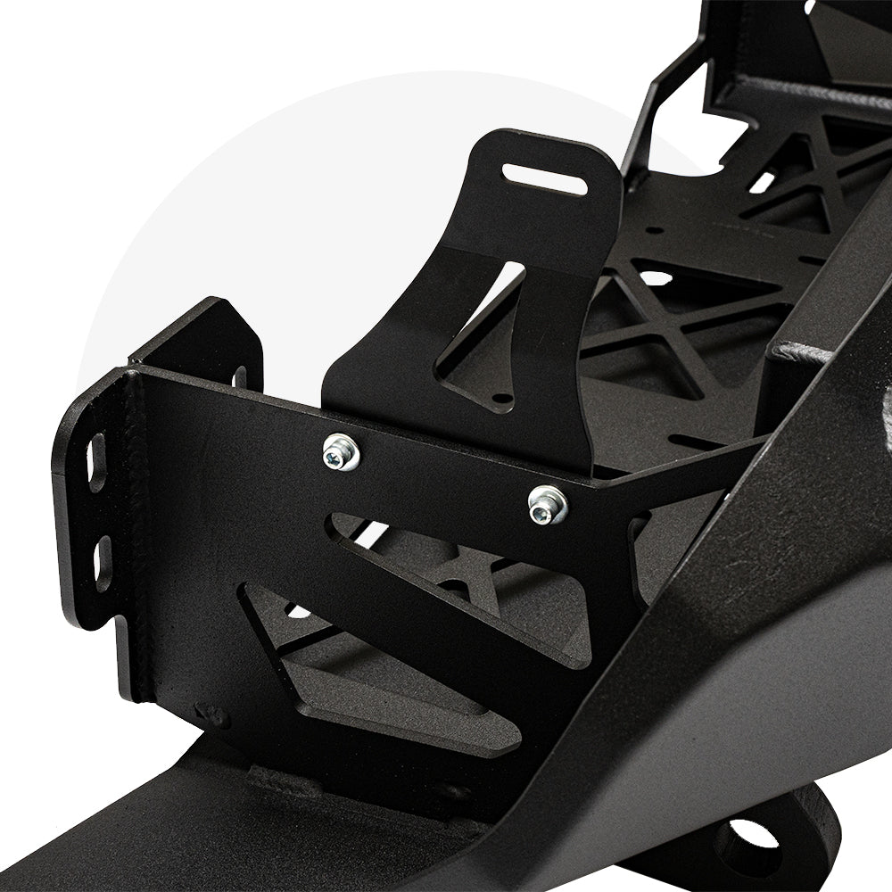 Cali Raised LED CR3384 Steel Stealth Bumper for Tacoma - image 4