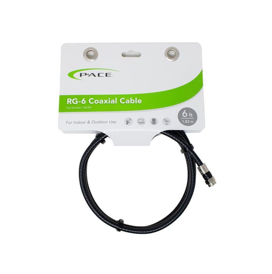 PACE INT'L Pace International Coaxial Cable (138006) – Length: 6 Feet