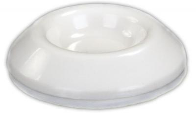 JR Products Door Stop Bumper (20625) – Material: Polymer Rubber