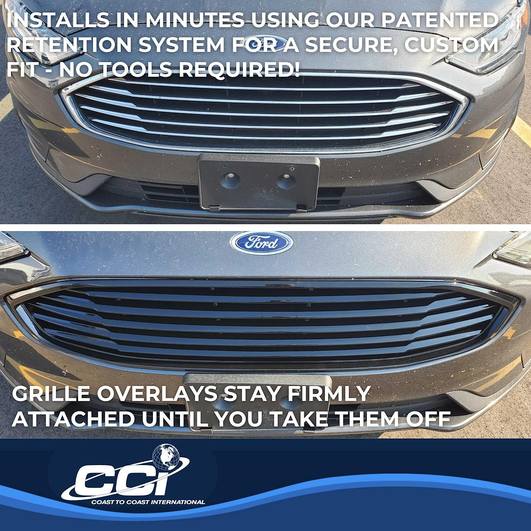 Coast To Coast GI182BLK Black Fusion Lower Grille Overlay - image 4