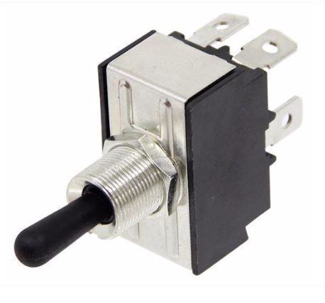 Husky Towing Trailer Tongue Jack Switch (87452) – Color: Black