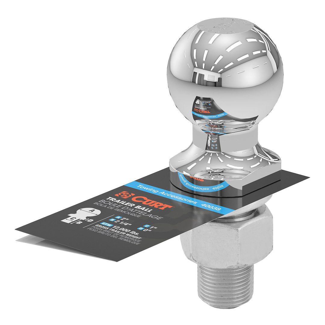 Curt 40038 Trailer Hitch Ball - image 2
