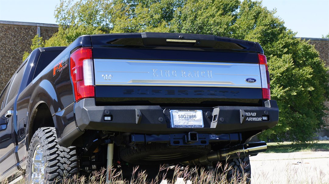 Road Armor 617RRB Stealth Steel Rear Bumper