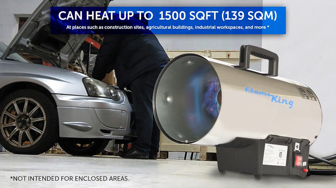 Flame King Ysn-Ad018 Space Heater - image 7