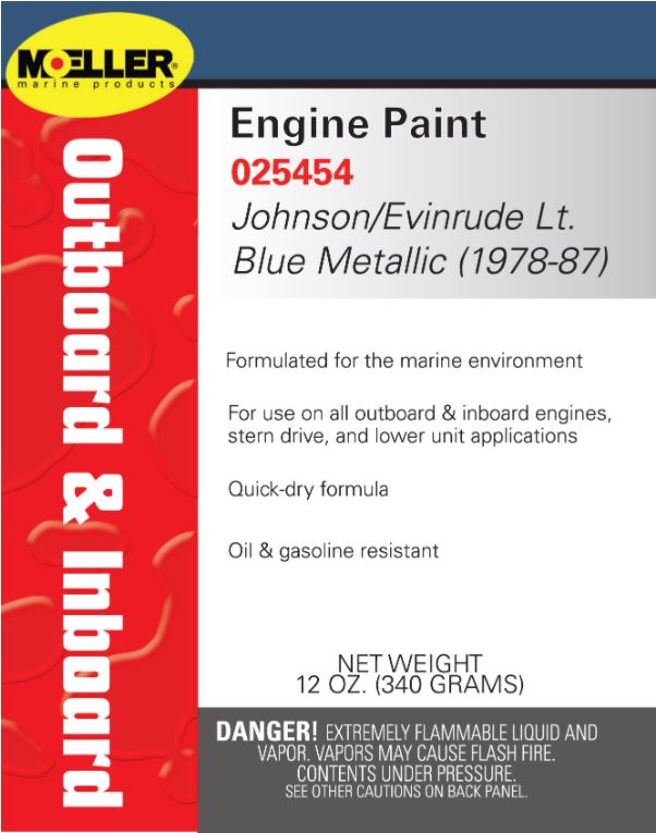 MOELLER Marine Products 12 Ounce Johnson/ Evinrude Light (025454)