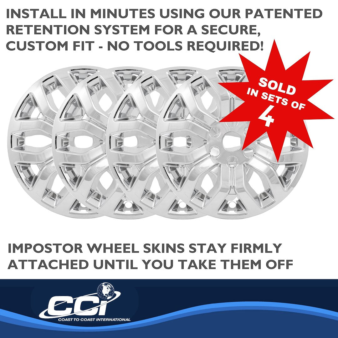 Coast To Coast IMP491X F-150 Chrome 18-Inch Wheel Skin - image 5