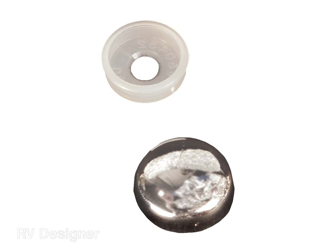 RV Designer Screw Cover (H607) – Material: Plastic