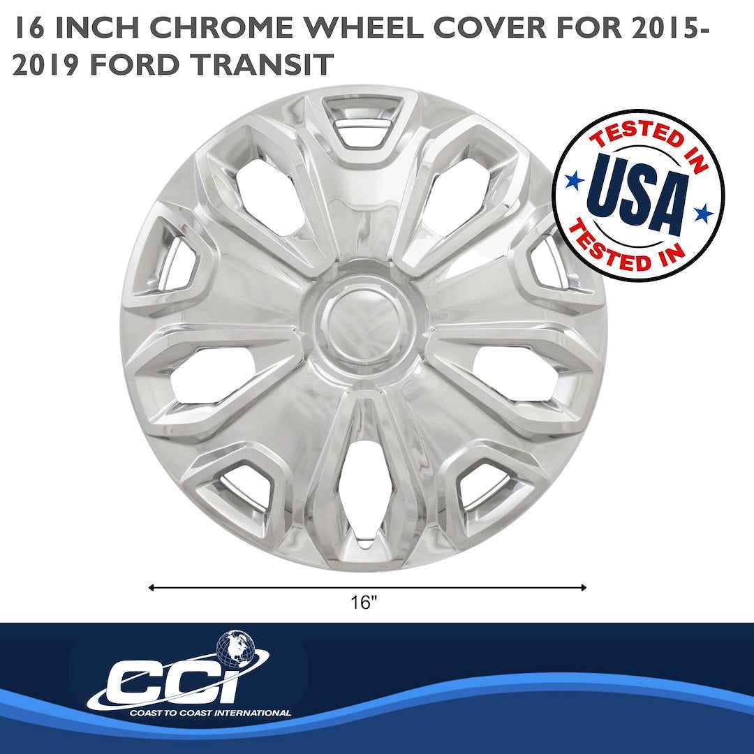 Coast To Coast 51216C Transit Chrome Y-Spoke Covers